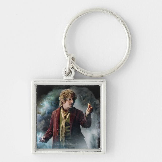 BILBO BAGGINS™ With The Ring Keychain (Front)