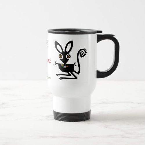 BILBY _ Aussie bandicoot _ Endangered animal _ Travel Mug