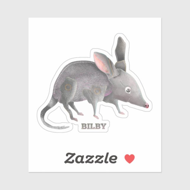Bilby Sticker (Sheet)