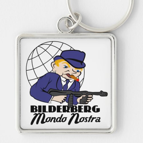 Bilderberg Mondo Nostra Keychain