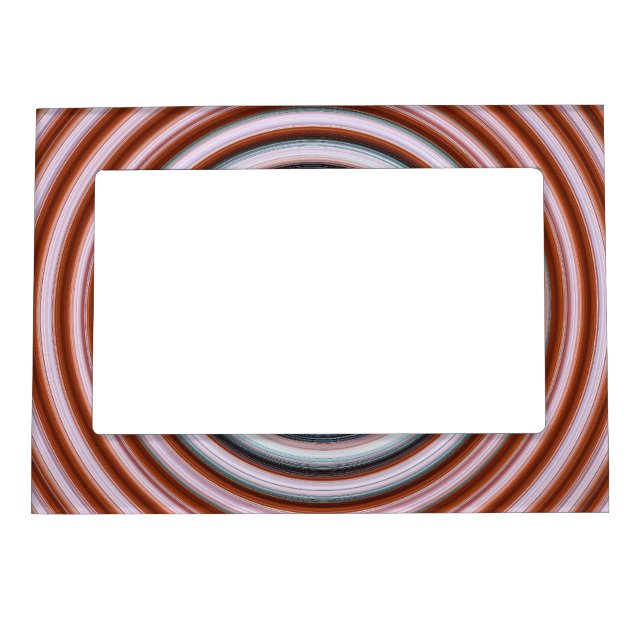 Bilderrahmen rot-weisse Spirale Magnetic Frame (Front)