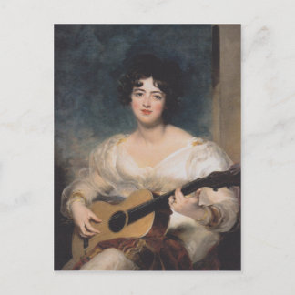 Bildnis der Lady Walls Postcard