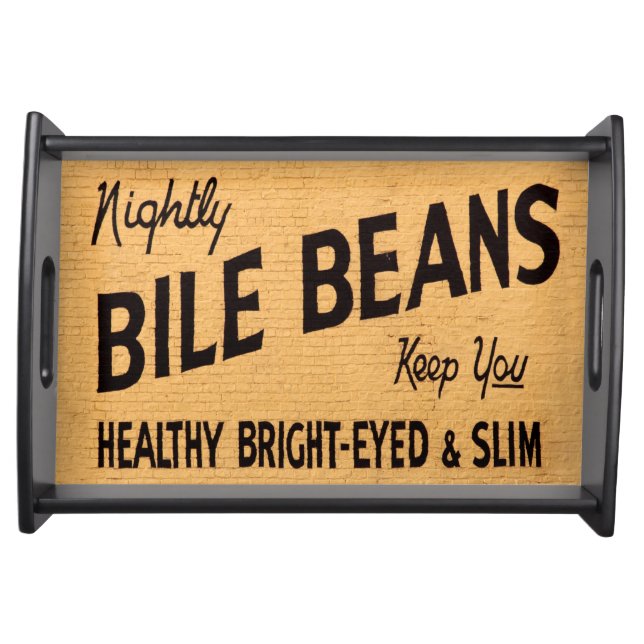 Bile Beans serving tray (Front)