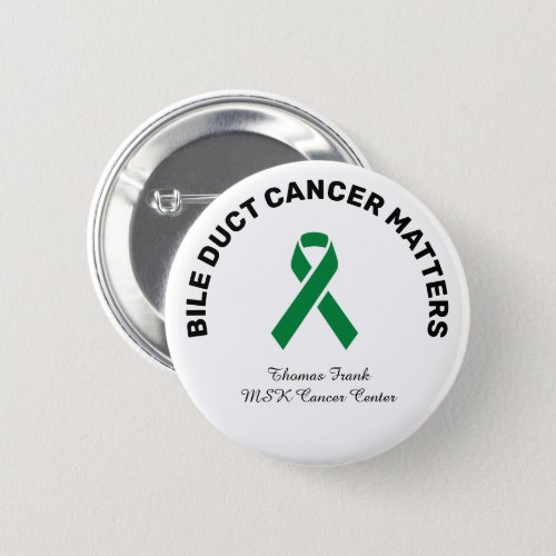 Bile Duct Cancer Awareness Button