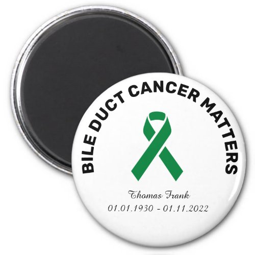Bile Duct Cancer Awareness  Magnet