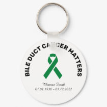 Bile Duct Cancer Awareness Memory  Keychain