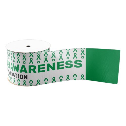Bile Duct Cancer Awareness Pattern Ribbon