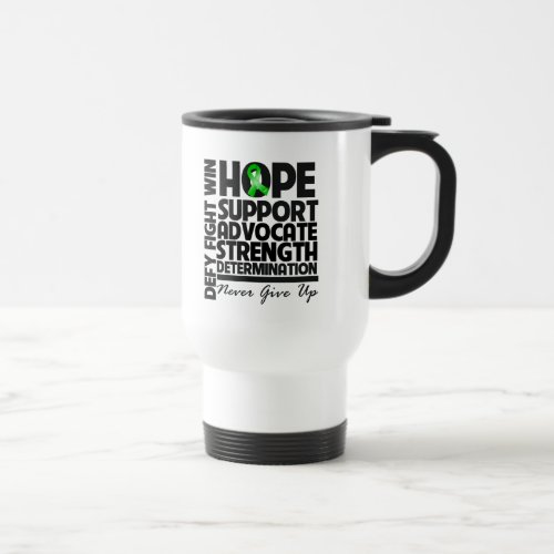 Bile Duct Cancer Hope Support Advocate Travel Mug