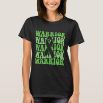Bile Duct Cancer Warrior Green Ribbon Awareness  T-Shirt