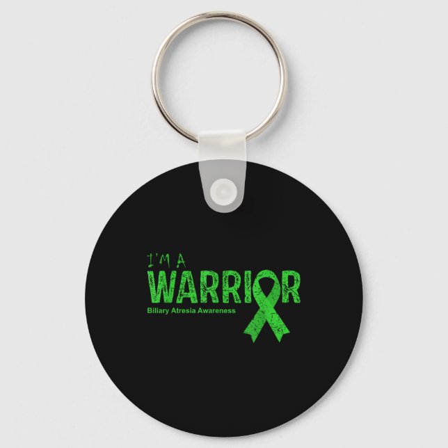 Biliary Atresia Awareness Warrior  Keychain (Front)
