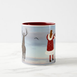Bilingue Lee Marie’s Creative Design  Two-Tone Coffee Mug