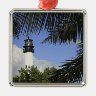 Bill Baggs Cape Florida Lighthouse, Bill Baggs 2 Metal Ornament