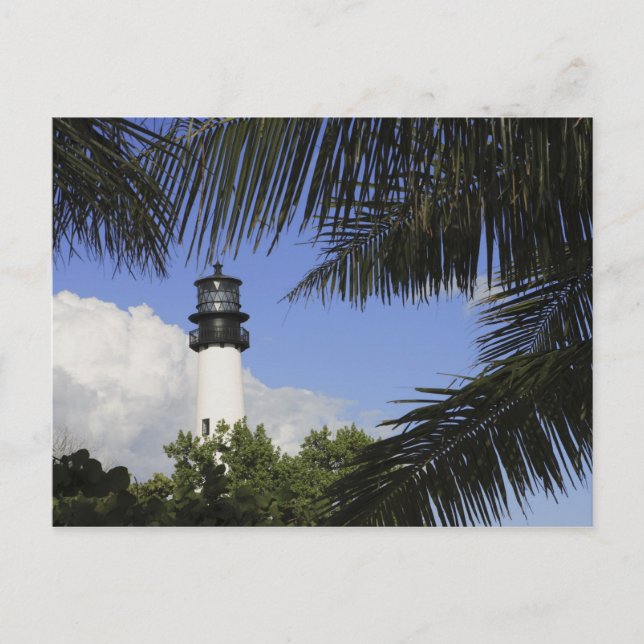 Bill Baggs Cape Florida Lighthouse, Bill Baggs 2 Postcard (Front)
