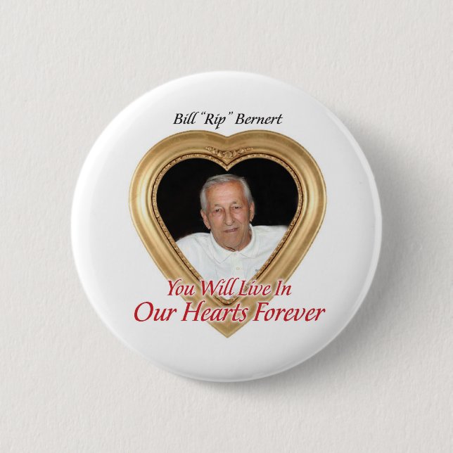 Bill Bernert - Tribute Button (Front)