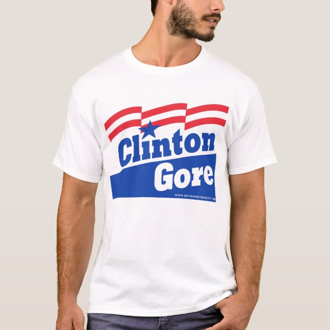 Bill Clinton-Al Gore T-Shirt (Front)