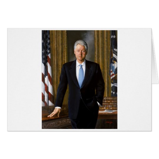 Bill Clinton Card