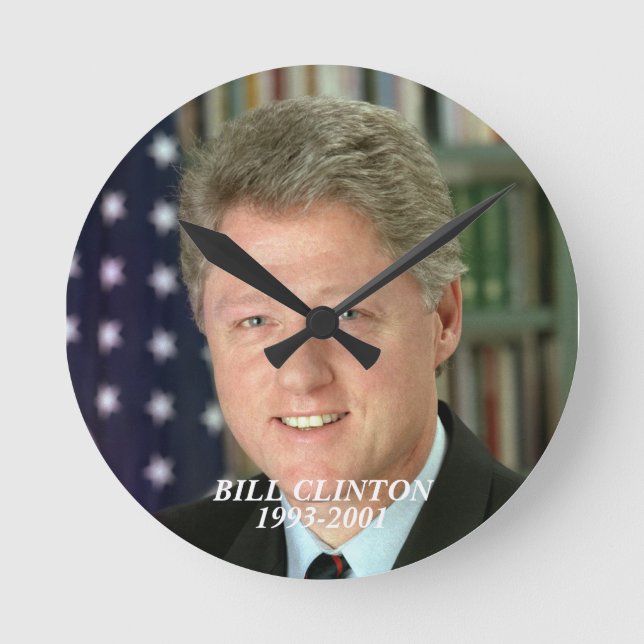 Bill Clinton clock (Front)