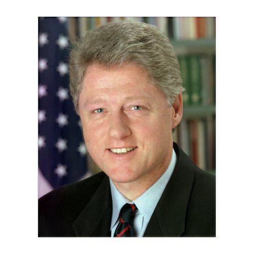 Bill Clinton Democratic President White House Acrylic Print
