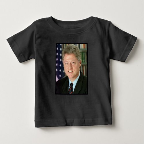 Bill Clinton Democratic President White House Baby T_Shirt