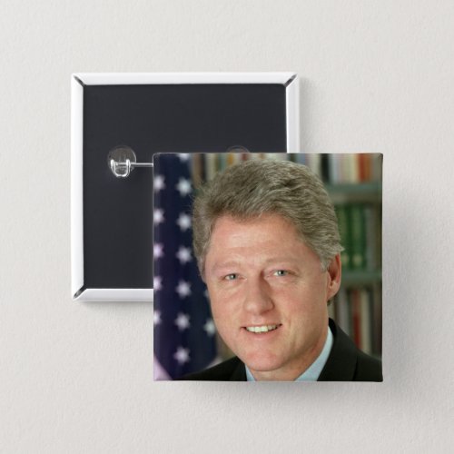 Bill Clinton Democratic President White House Button