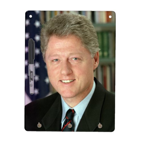 Bill Clinton Democratic President White House Dry Erase Board