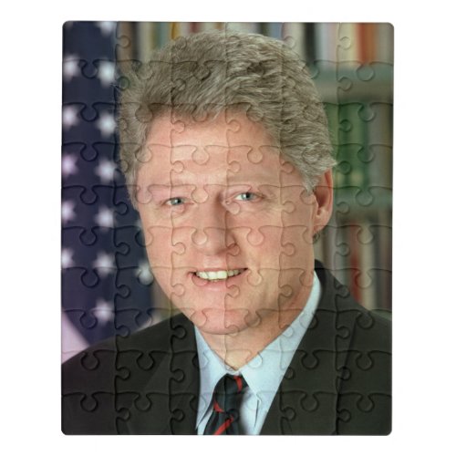 Bill Clinton Democratic President White House Jigsaw Puzzle