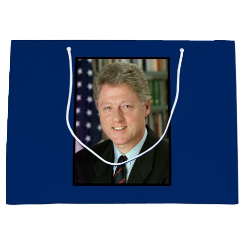 Bill Clinton Democratic President White House Large Gift Bag