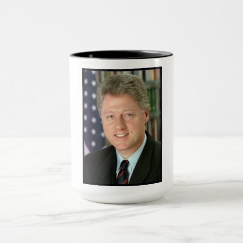 Bill Clinton Democratic President White House Mug