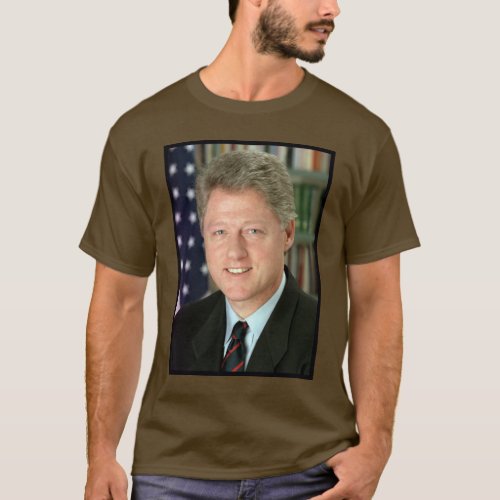Bill Clinton Democratic President White House T_Shirt