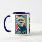 Bill Clinton - Grope: OHP Mug (Left)