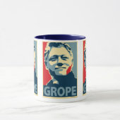 Bill Clinton - Grope: OHP Mug (Center)
