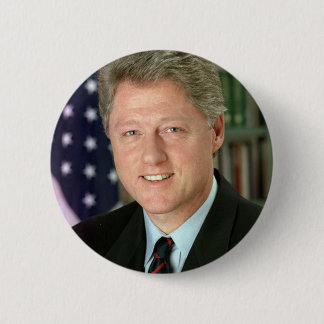 Bill Clinton Pinback Button