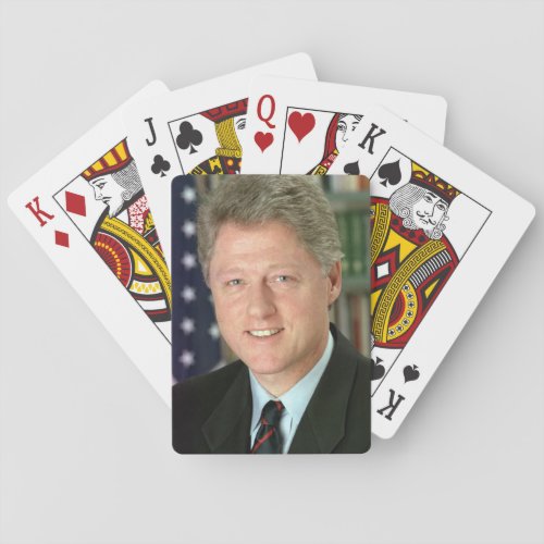 Bill Clinton Poker Cards