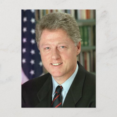 Bill Clinton Postcard