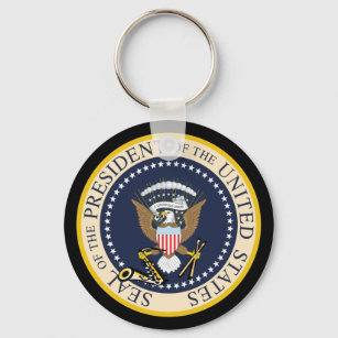 Bill Clinton : Presidential Seal : Keychain