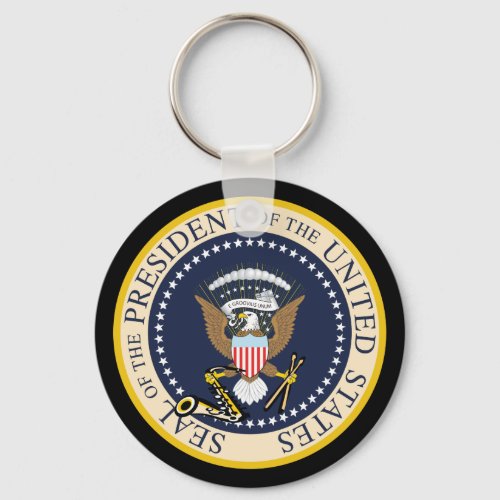 Bill Clinton  Presidential Seal  Keychain