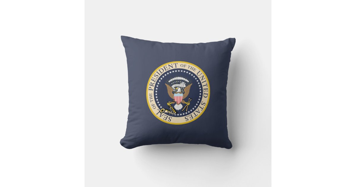 Bill Clinton Presidential Seal Pillow Zazzle