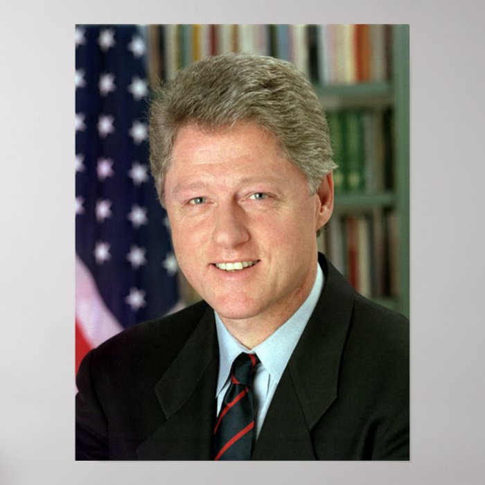 Bill Clinton Print