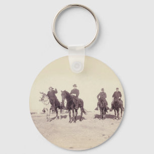 Bill Cody and Riders Keychain
