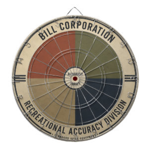 Bill Corporation Recreational Accuracy Division Dart Board