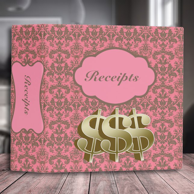 Bill Debt Budget Family Organizer•Pink• 3 Ring Binder (Creator Uploaded)