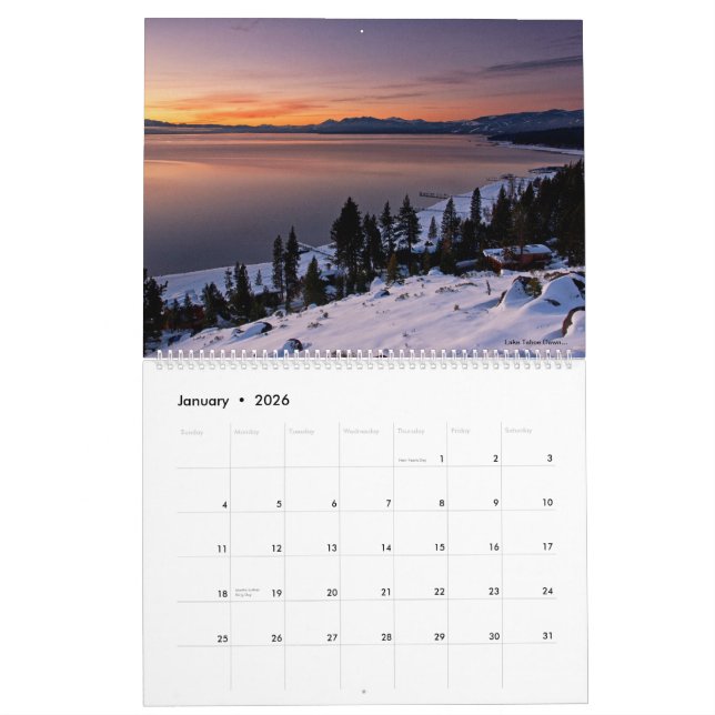 Bill Langton's Fine Art Photography 2013 Calendar (Jan 2026)