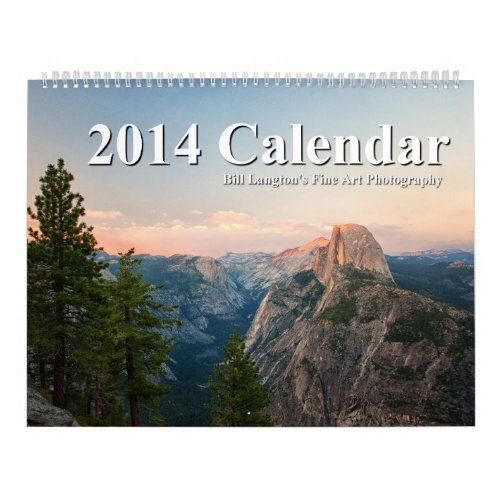 Bill Langtons Fine Art Photography 2014 Calendar