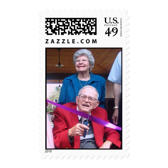 Bill & Mable Porteous Depot Dedication Stamps