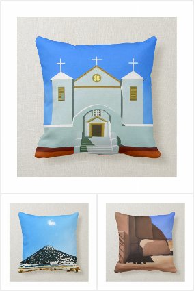 Bill Murphy Santa Fe Pillows