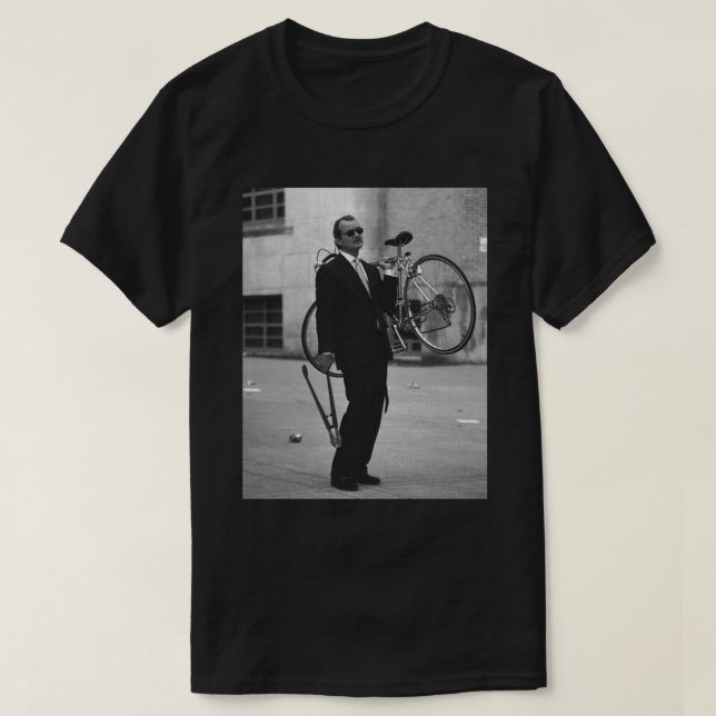 Bill Murray Bike Pullover Sweatshirt (Design Front)