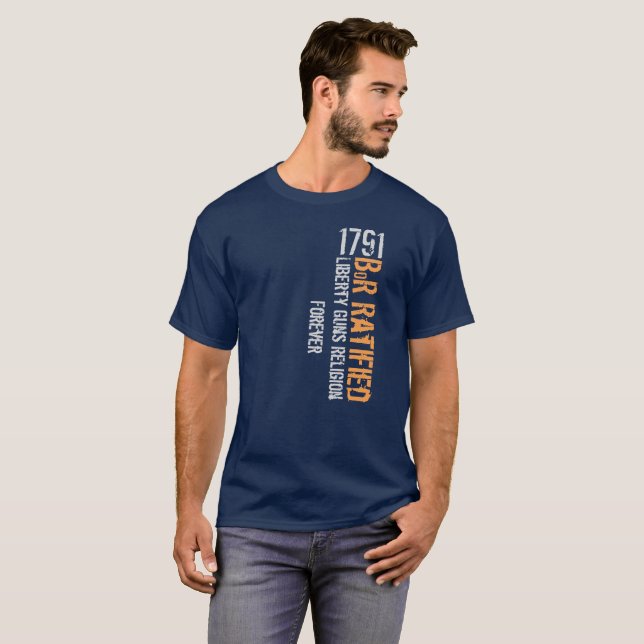 Bill of Rights 1791 T-Shirt (Front Full)