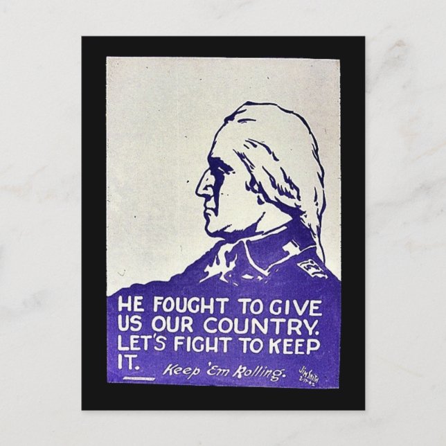 Bill Of Rights Production And Lefts Postcard (Front)