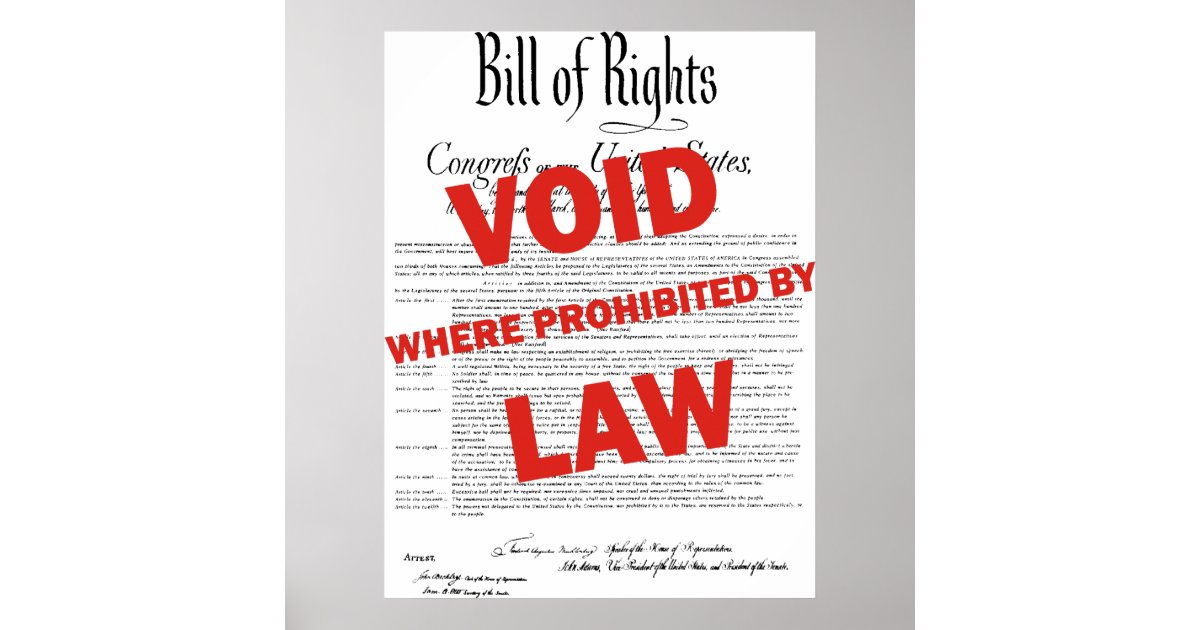 bill-of-rights-void-poster-zazzle