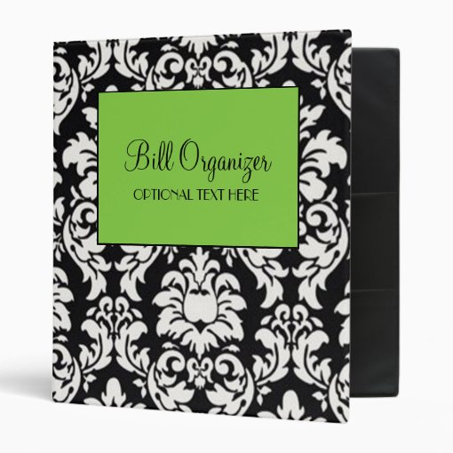 Bill Organizer Binder | Zazzle